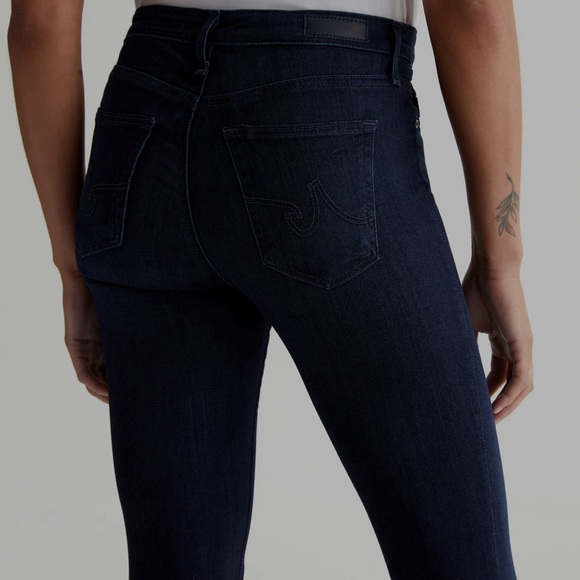 ❤️AG super skinny ankle jeans in Dark Wash - size 28 - Picture 3 of 10